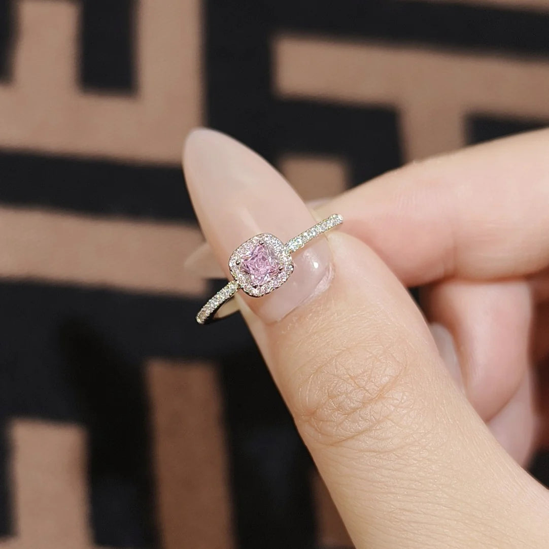 Dasha Dazzling Pink Diamond Ring