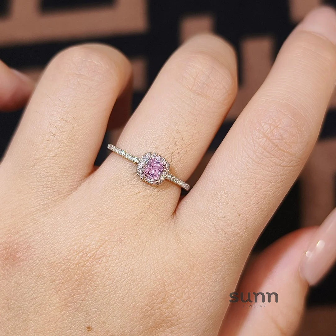 Dasha Dazzling Pink Diamond Ring
