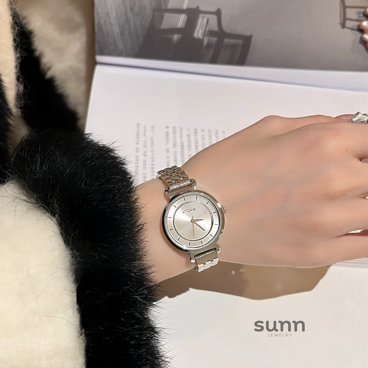 Davis Classic Mesh Watch [C6Y1BCVT]