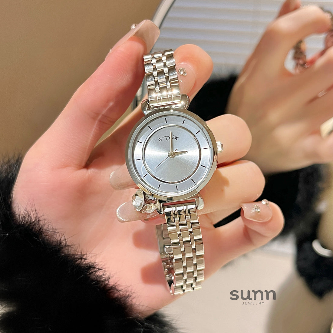 Davis Classic Mesh Watch [T367SPP2]