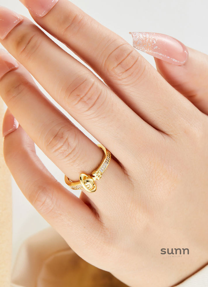 Dayna Celestial Open Ring [LOMTIA5Y]