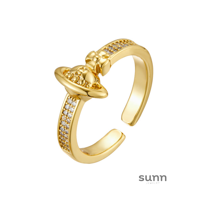 Dayna Celestial Open Ring [9FN14OAI]