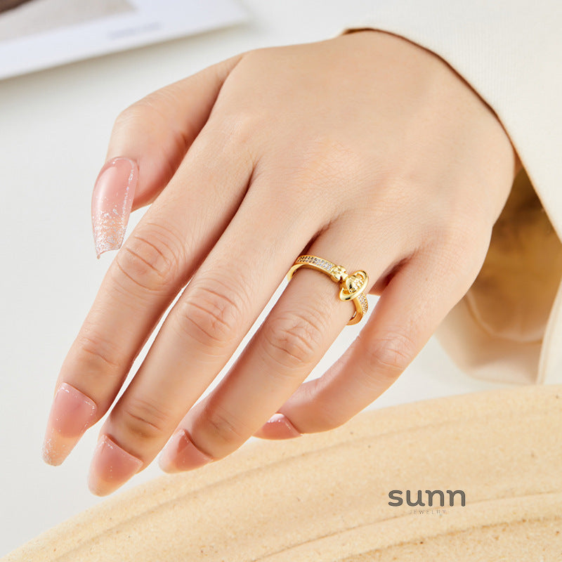 Dayna Celestial Open Ring [QUW8I0OM]