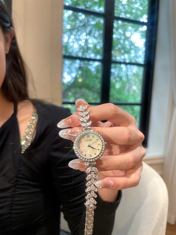 Daysha Rhinestone Mermaid Watch