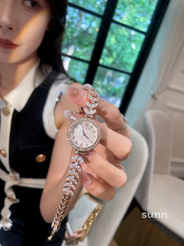 Daysha Rhinestone Mermaid Watch