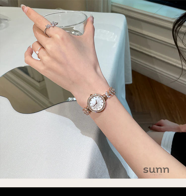 Daysha Rhinestone Mermaid Watch