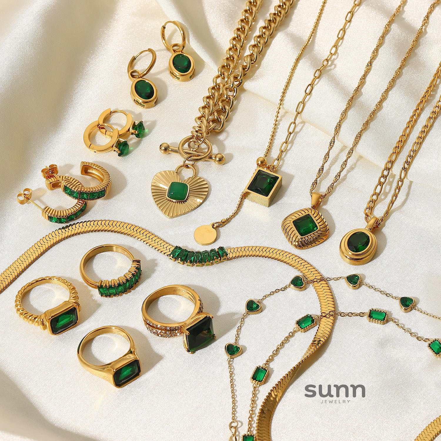 Debanhi Zircon Jewelry Collection [G05KDSBC]