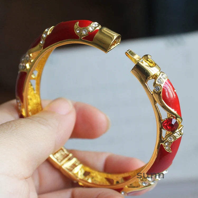 Debbie Palace Enamel Bangle