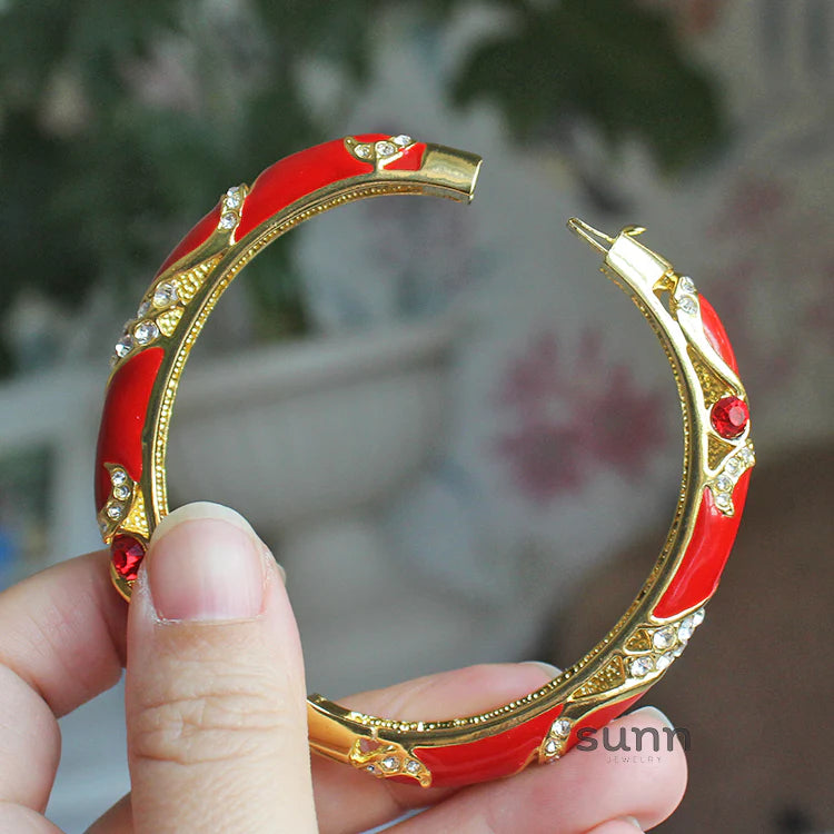 Debbie Palace Enamel Bangle
