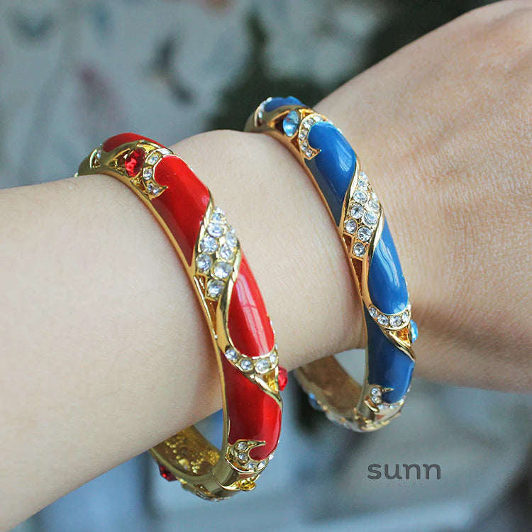 Debbie Palace Enamel Bangle