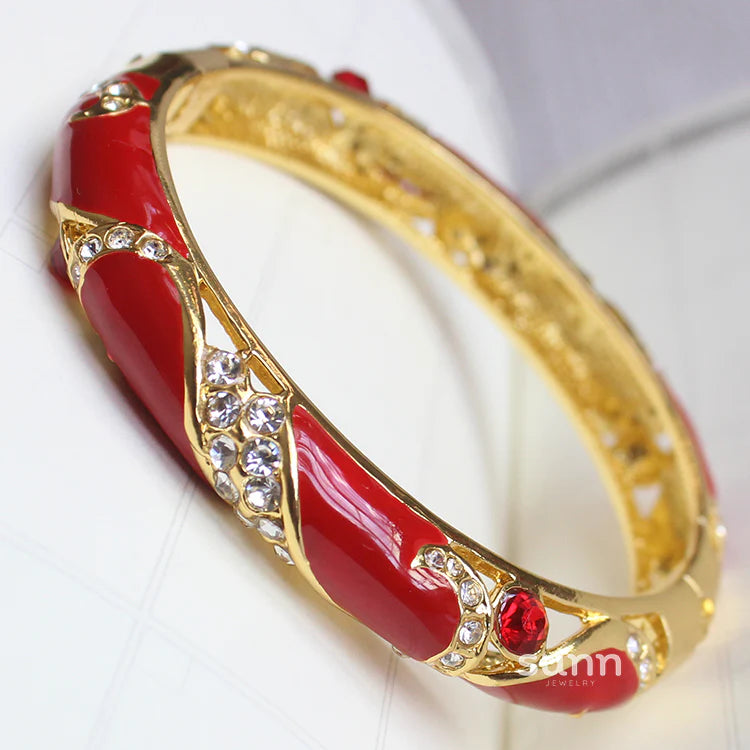Debbie Palace Enamel Bangle