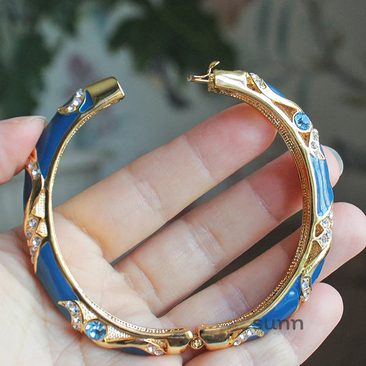 Debbie Palace Enamel Bangle