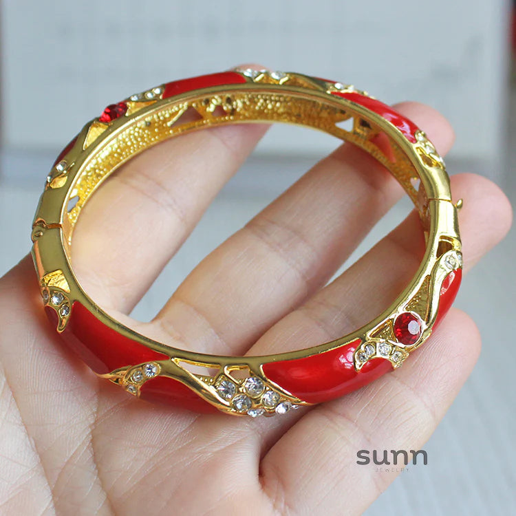 Debbie Palace Enamel Bangle