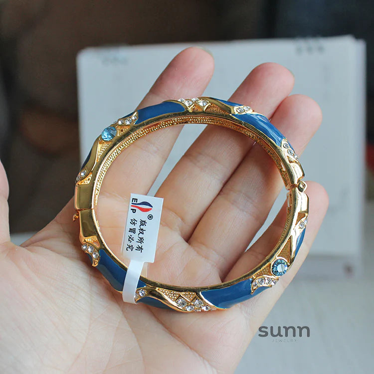 Debbie Palace Enamel Bangle