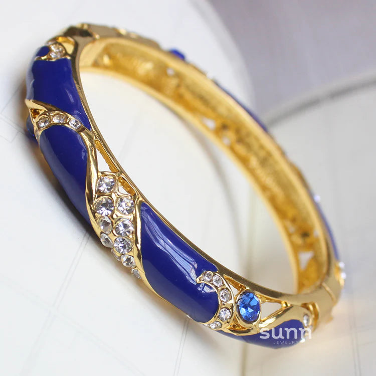 Debbie Palace Enamel Bangle