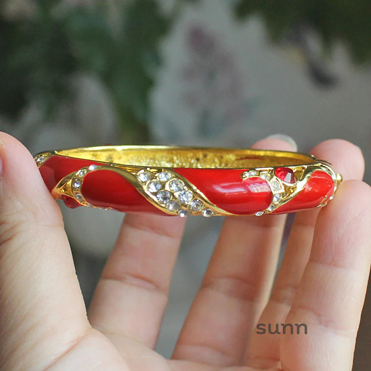 Debbie Palace Enamel Bangle