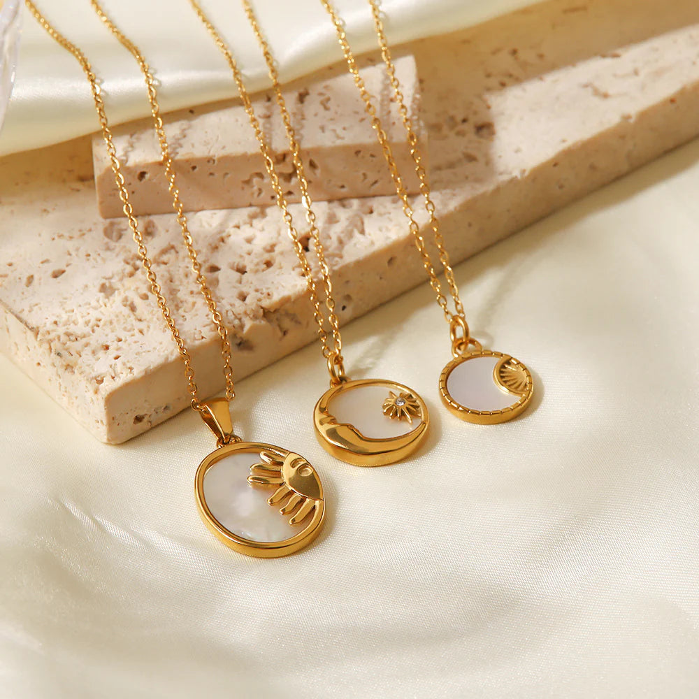 Declynn Celestial Shell Necklace
