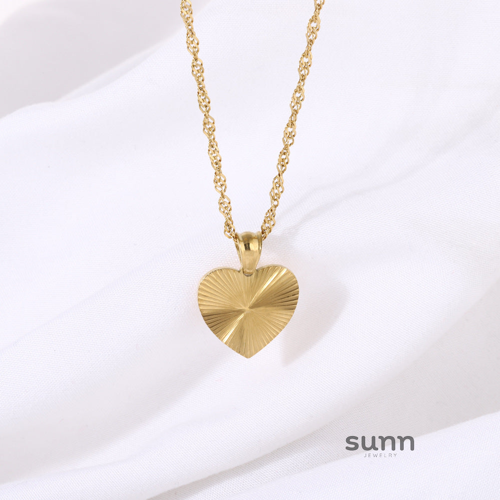 Defne Geometric Pendant Necklace [44WU2MFT]