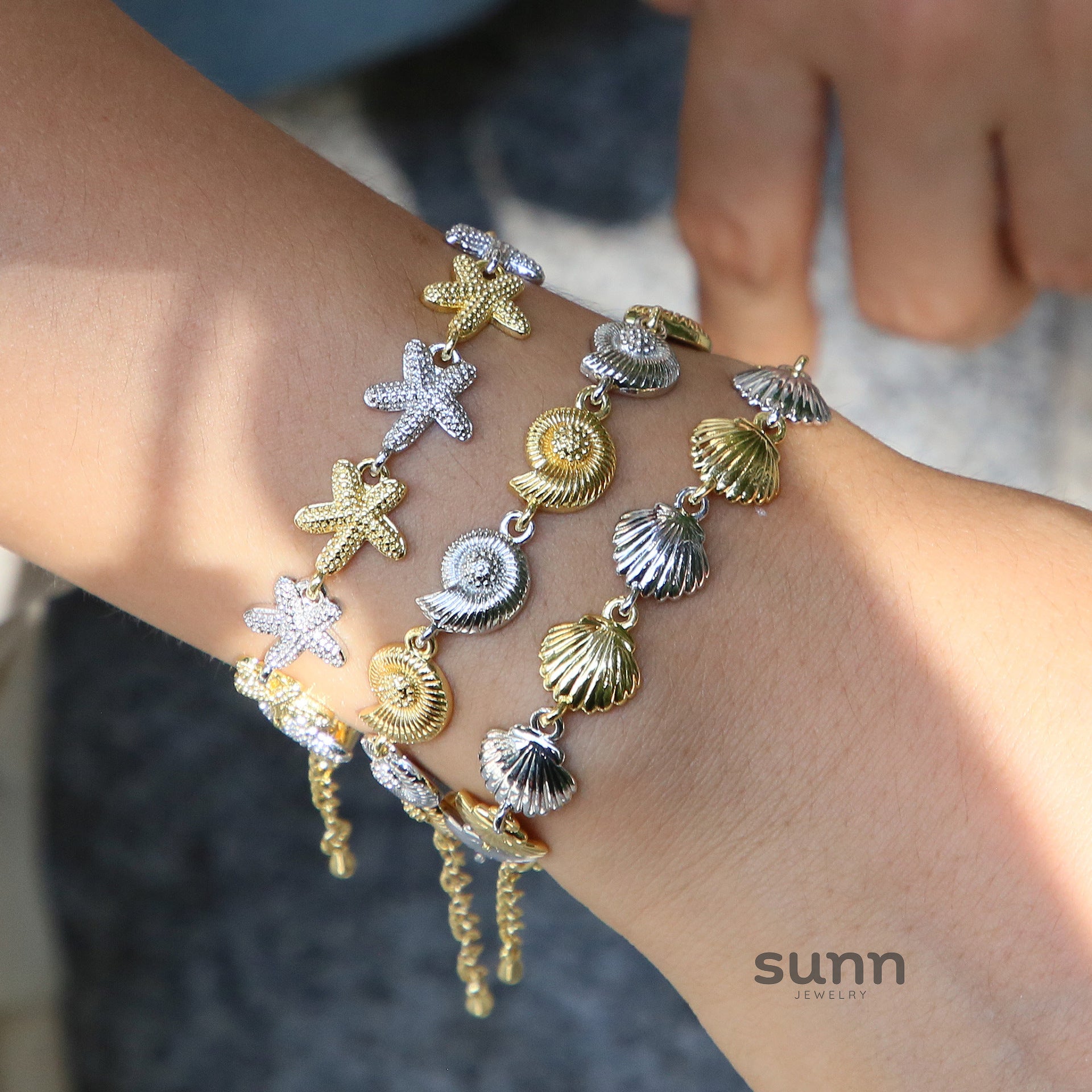 Defne Ocean Charm Bracelet [F4NPUOXC]