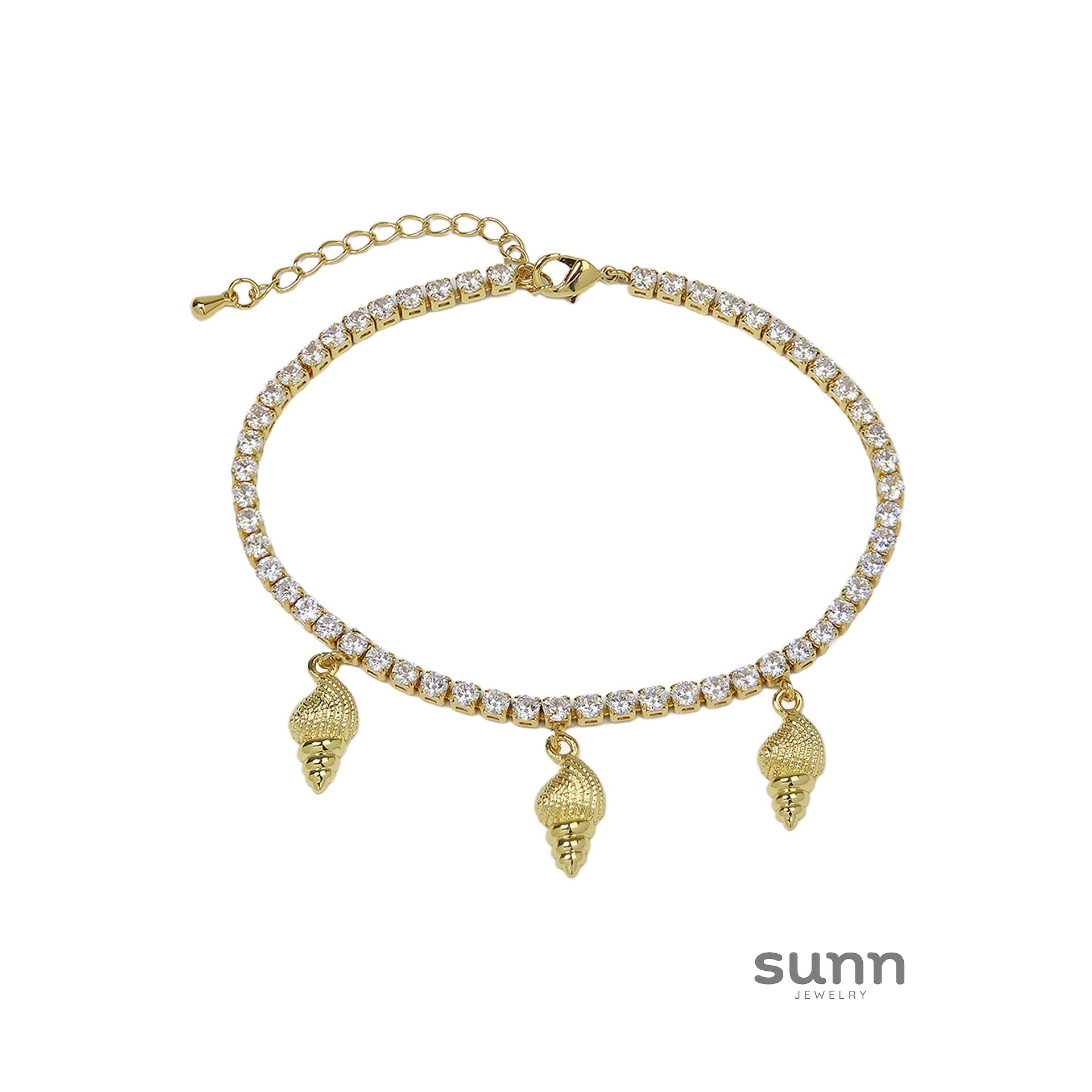 Delani Beach Charm Anklets [UGSWGTSF]