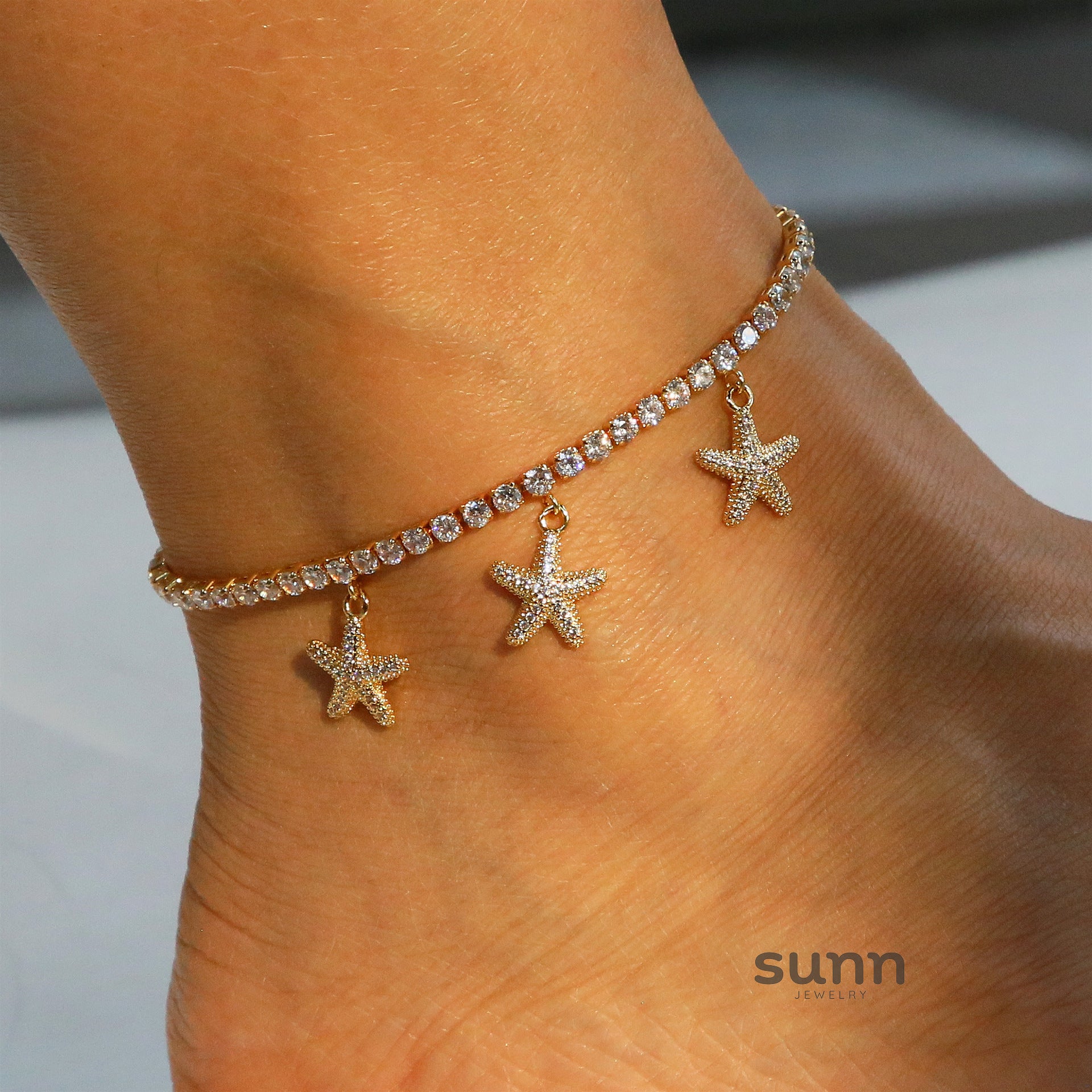 Delani Beach Charm Anklets [NZW3ZVE1]