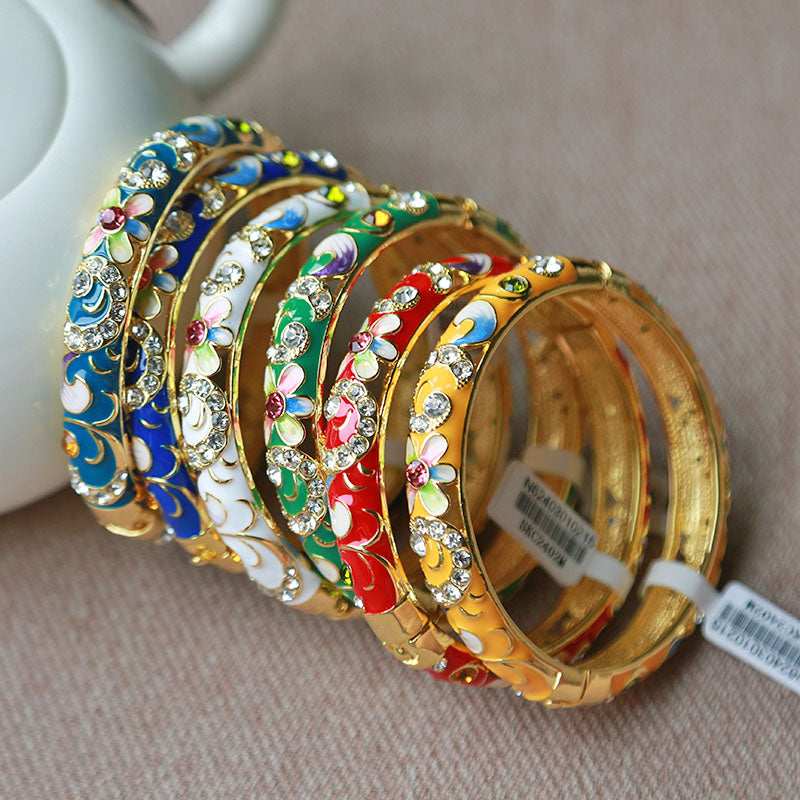 Delany Floral Cuff Bracelet [X4JXDCIS]