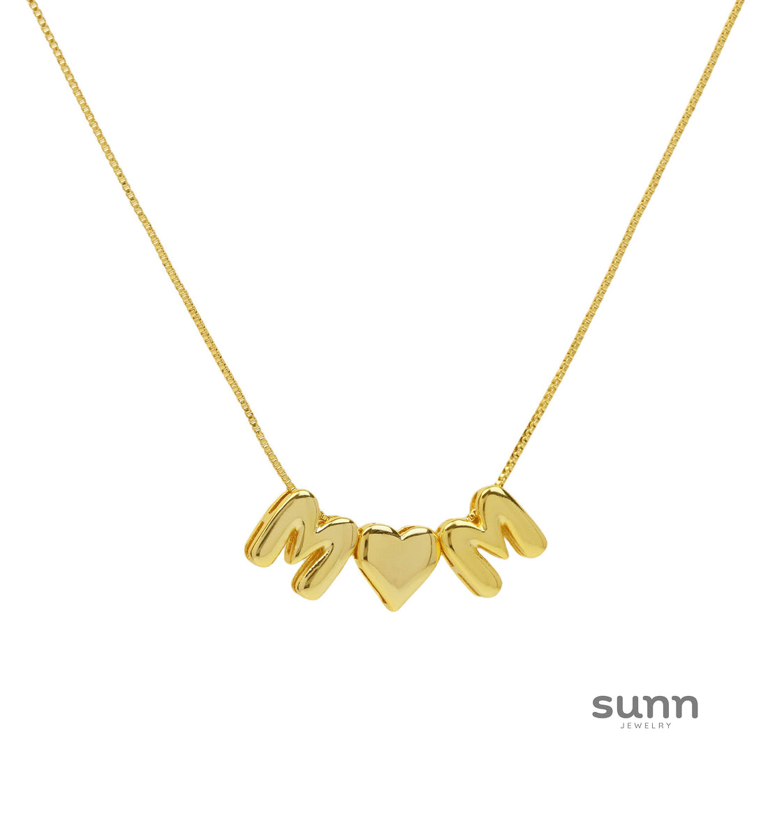 Deliah Brass Bubble Charm Necklace [LK8MY1QP]