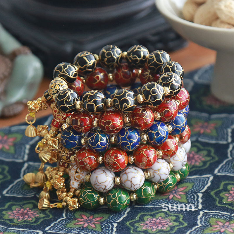 Delina Enamel Beaded Bracelet [RKSVFWY0]
