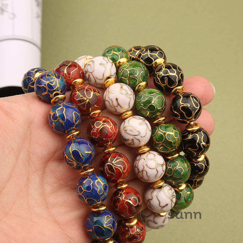 Delina Enamel Beaded Bracelet [DPMYTT8Q]