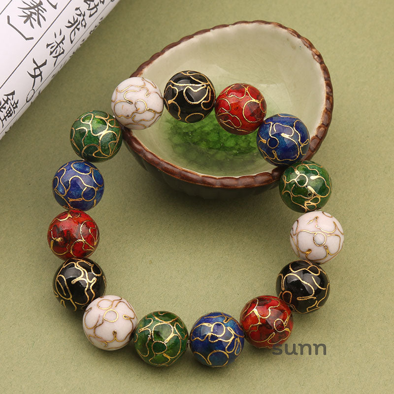 Delina Enamel Beaded Bracelet [2C522VCB]