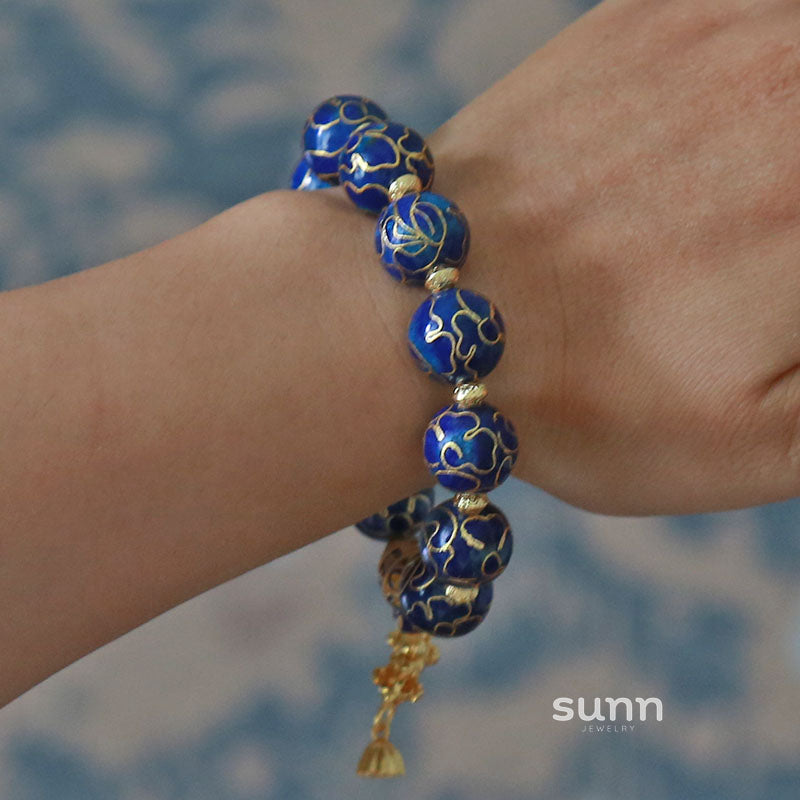 Delina Enamel Beaded Bracelet [WVEL99NT]