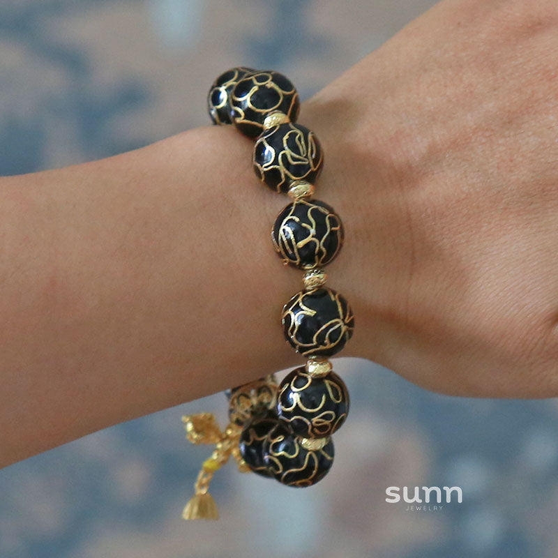 Delina Enamel Beaded Bracelet [ZBNNQ1JA]