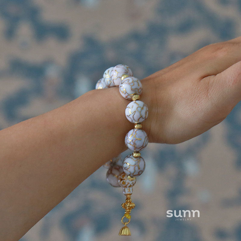 Delina Enamel Beaded Bracelet [9KWVC7NW]
