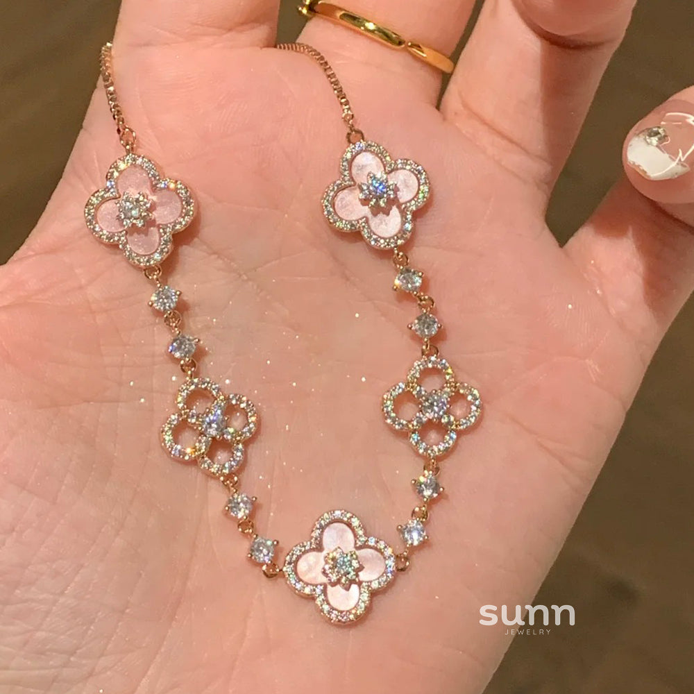 Delyla Clover Mother-Of-Pearl Bracelet [H35YS71O]