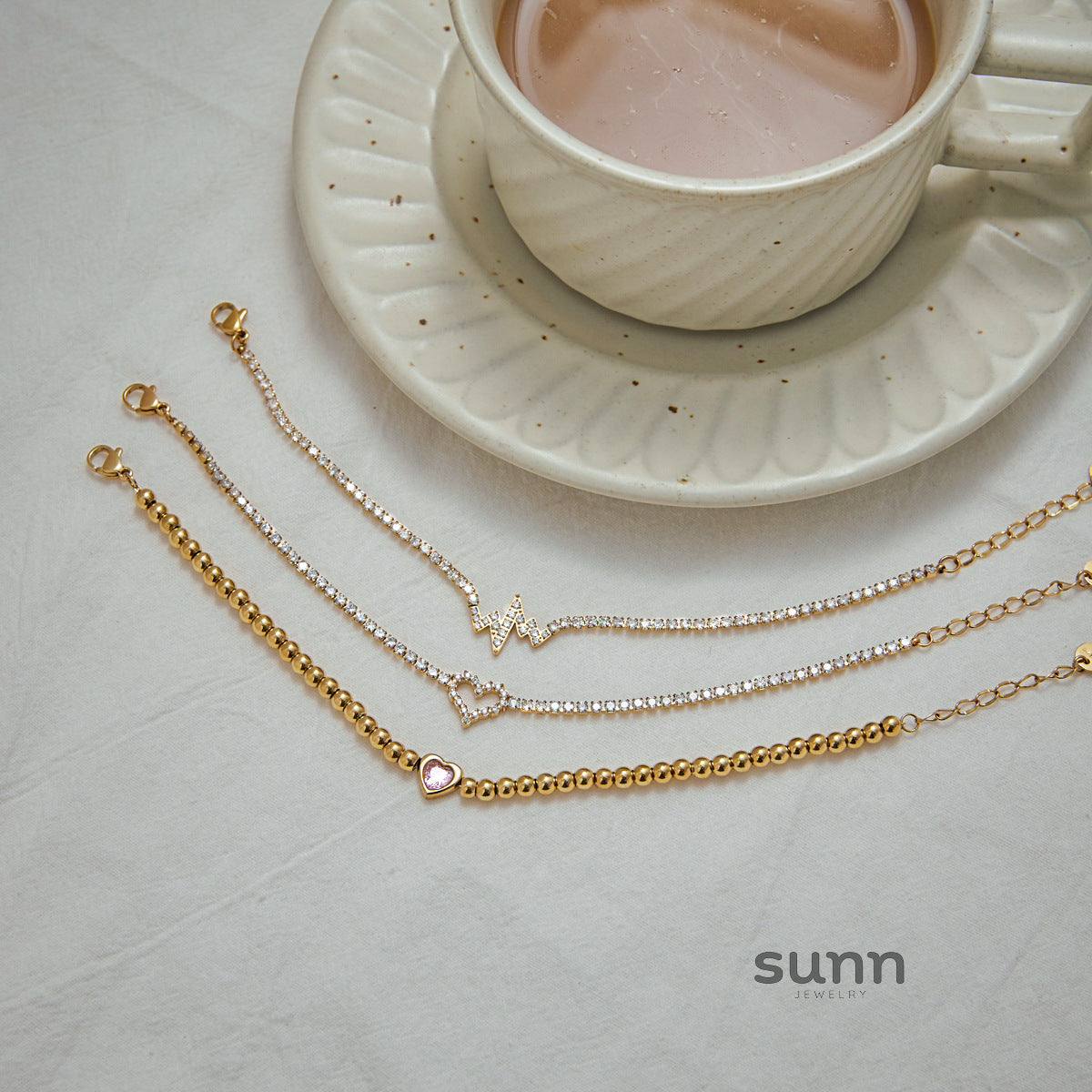 Denali Layered Zircon Bracelets [6Z2DHH59]