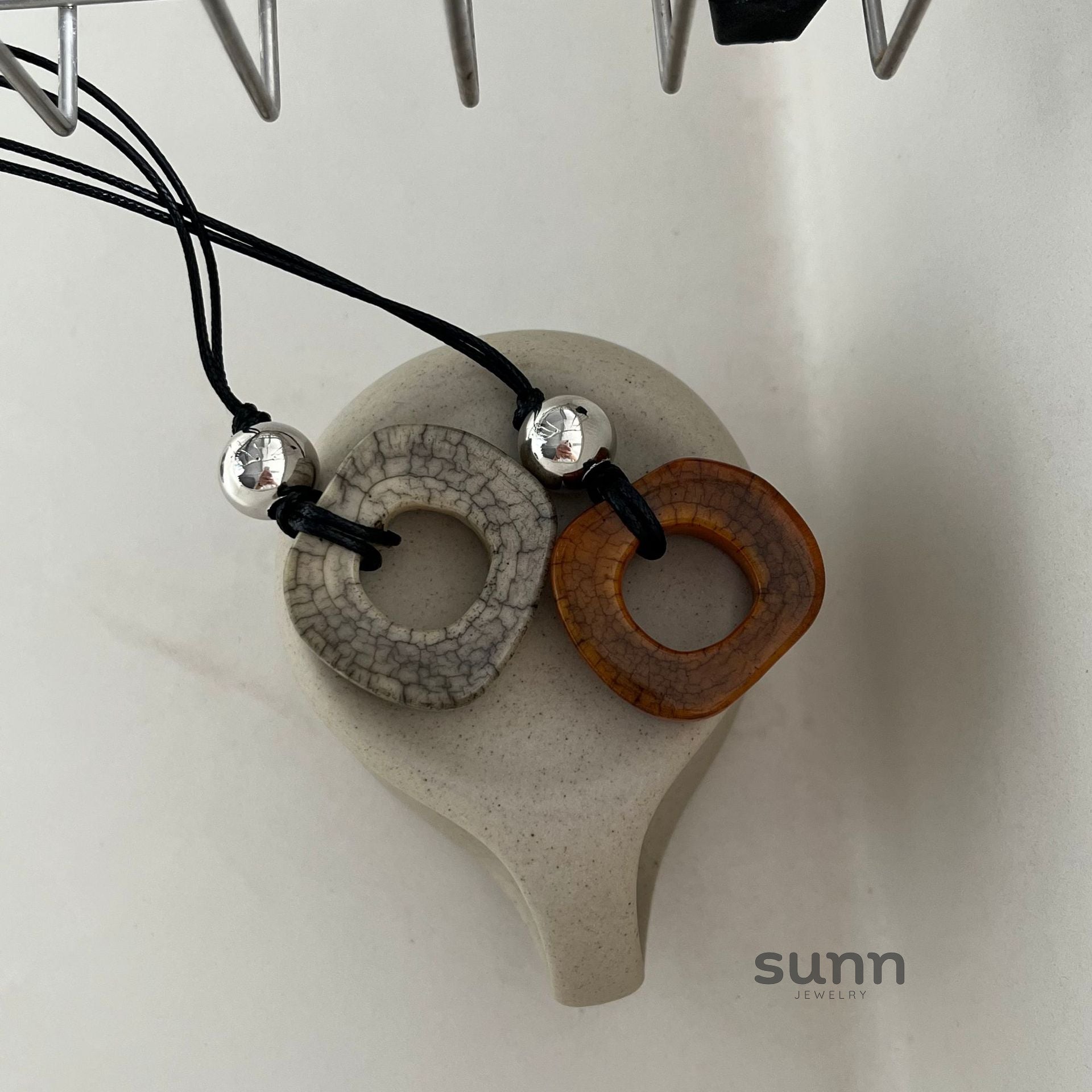 Denisse Geometric Pendant Necklace [E8YHLQGK]