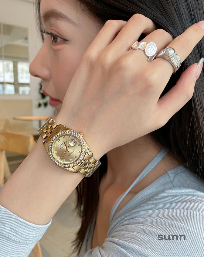 Deniz Quartz Steel Watch