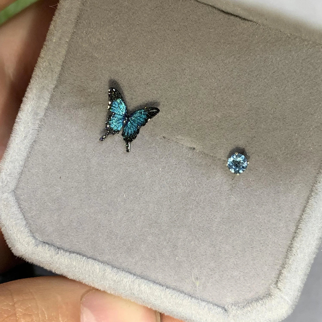 Desire Asymmetric Butterfly Earrings