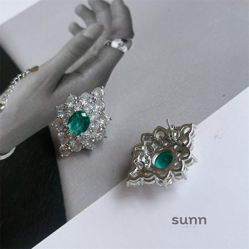 Desiree Zircon Statement Set [PYPJTKUG]