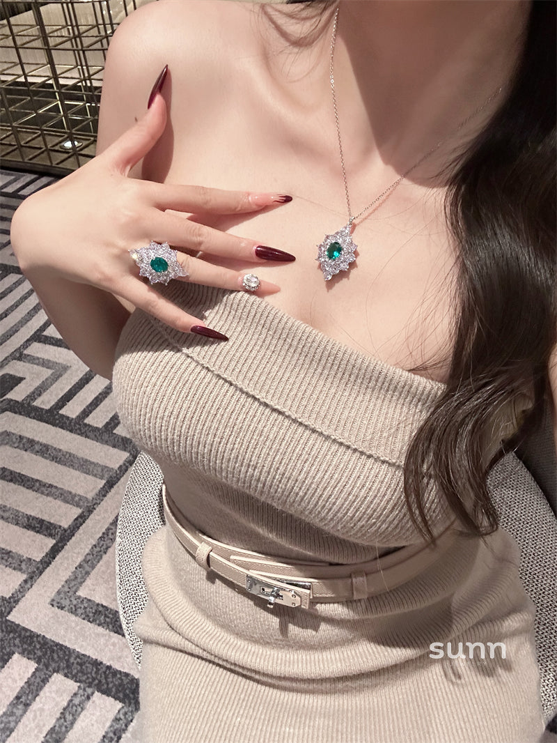 Desiree Zircon Statement Set [5LHZGNRA]