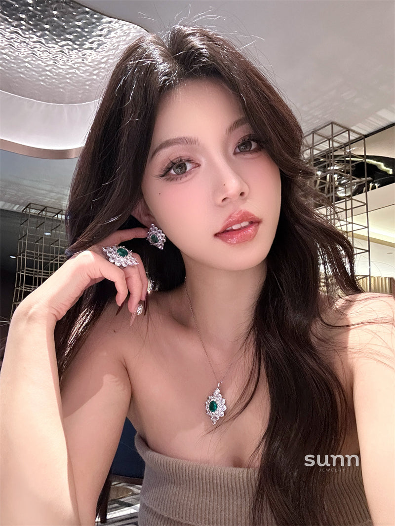 Desiree Zircon Statement Set [MXY86U9T]