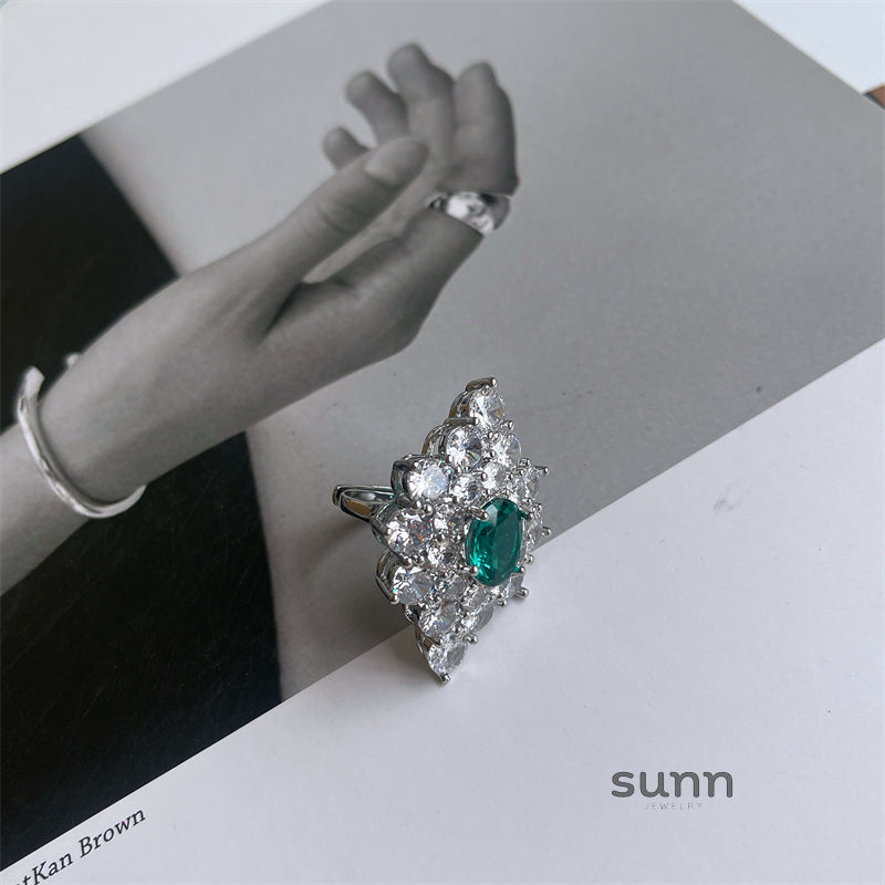 Desiree Zircon Statement Set [1RAQR1RT]