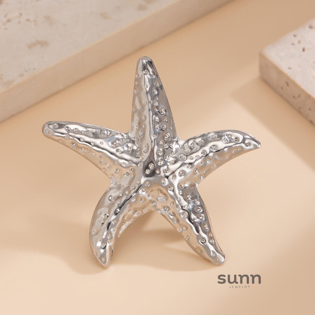 Destini Pearl Seashell Ring [IG8EHGVK]