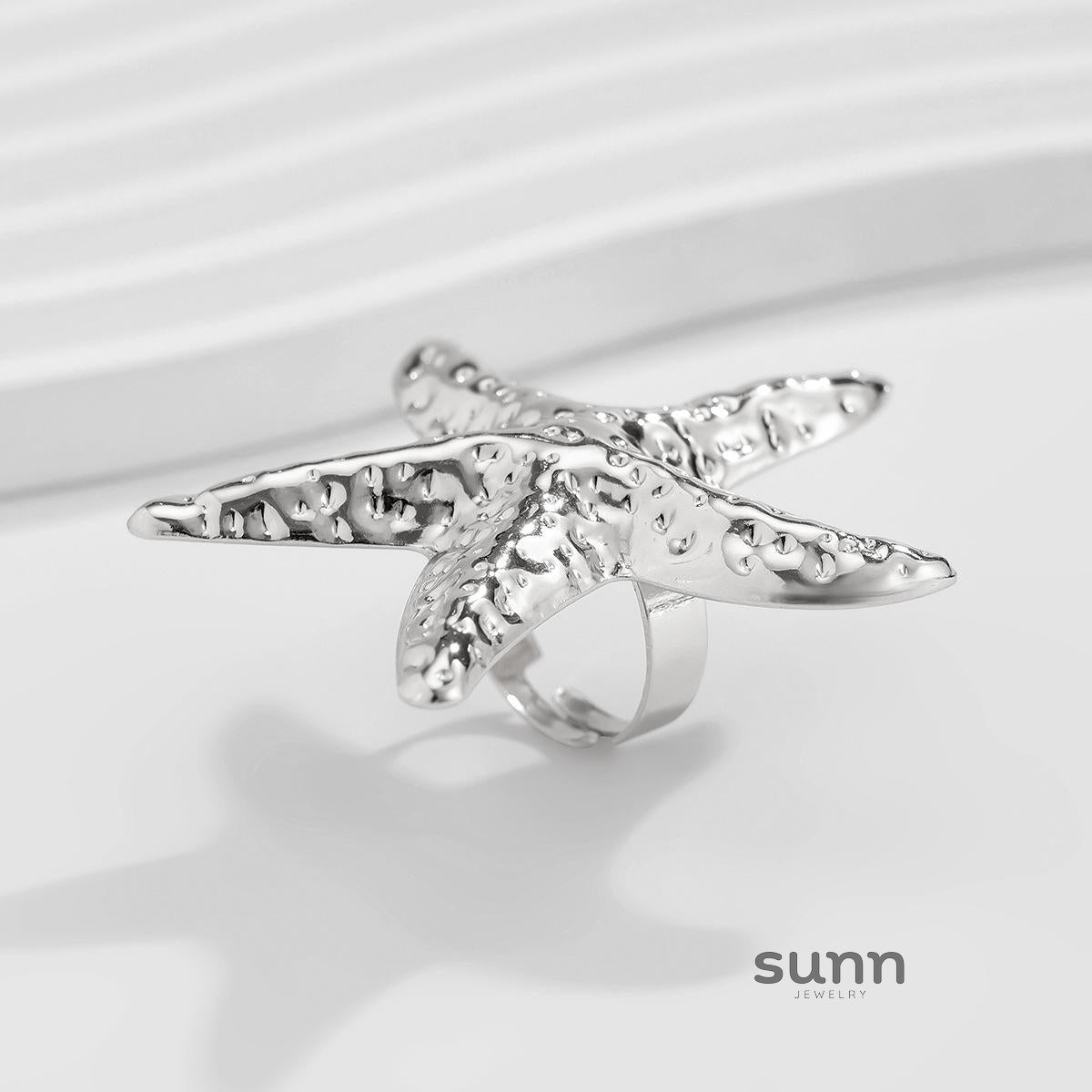 Destini Pearl Seashell Ring [MT61B3JN]