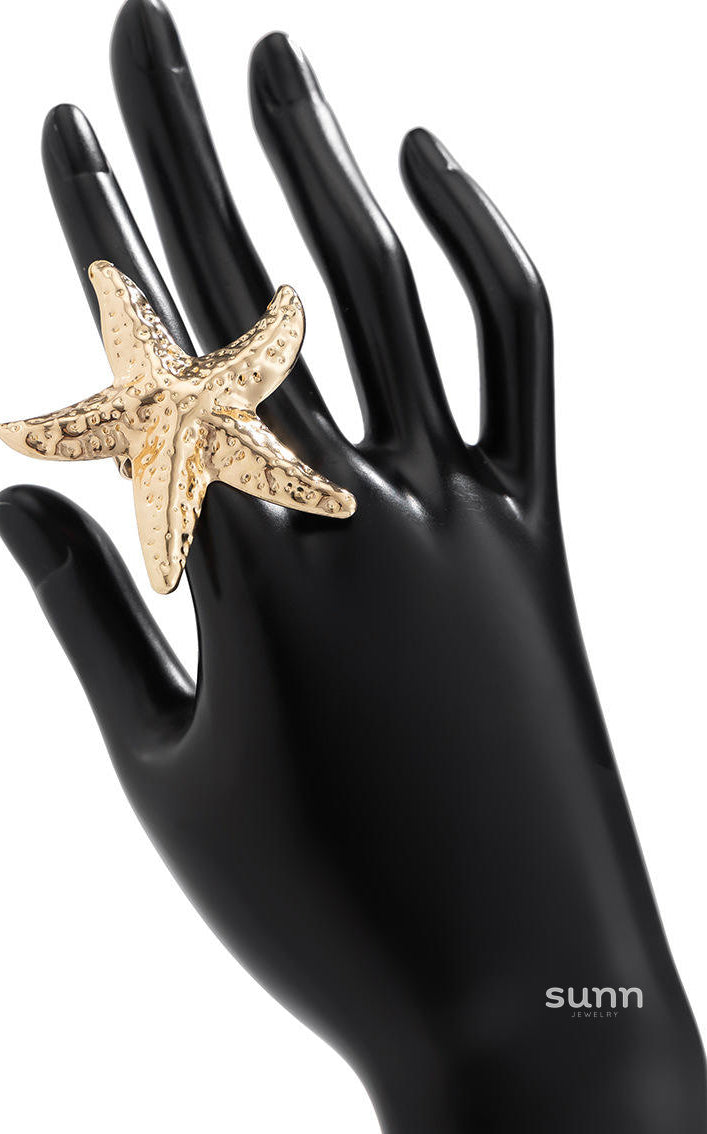 Destini Pearl Seashell Ring [VT96S4KD]