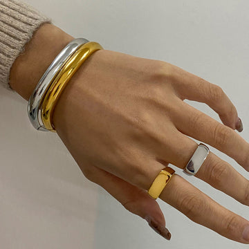 Destiny Geometric Steel Jewelry [9PM7OB86]