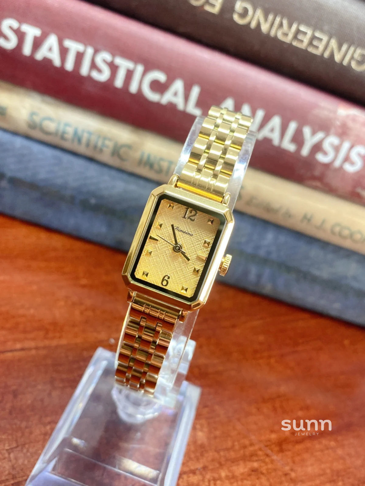 Destiny Vintage Square Gold Watch