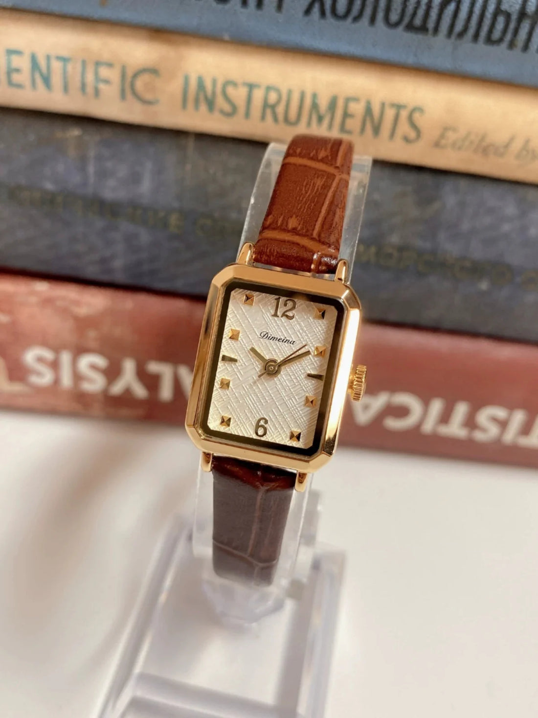 Destiny Vintage Square Gold Watch