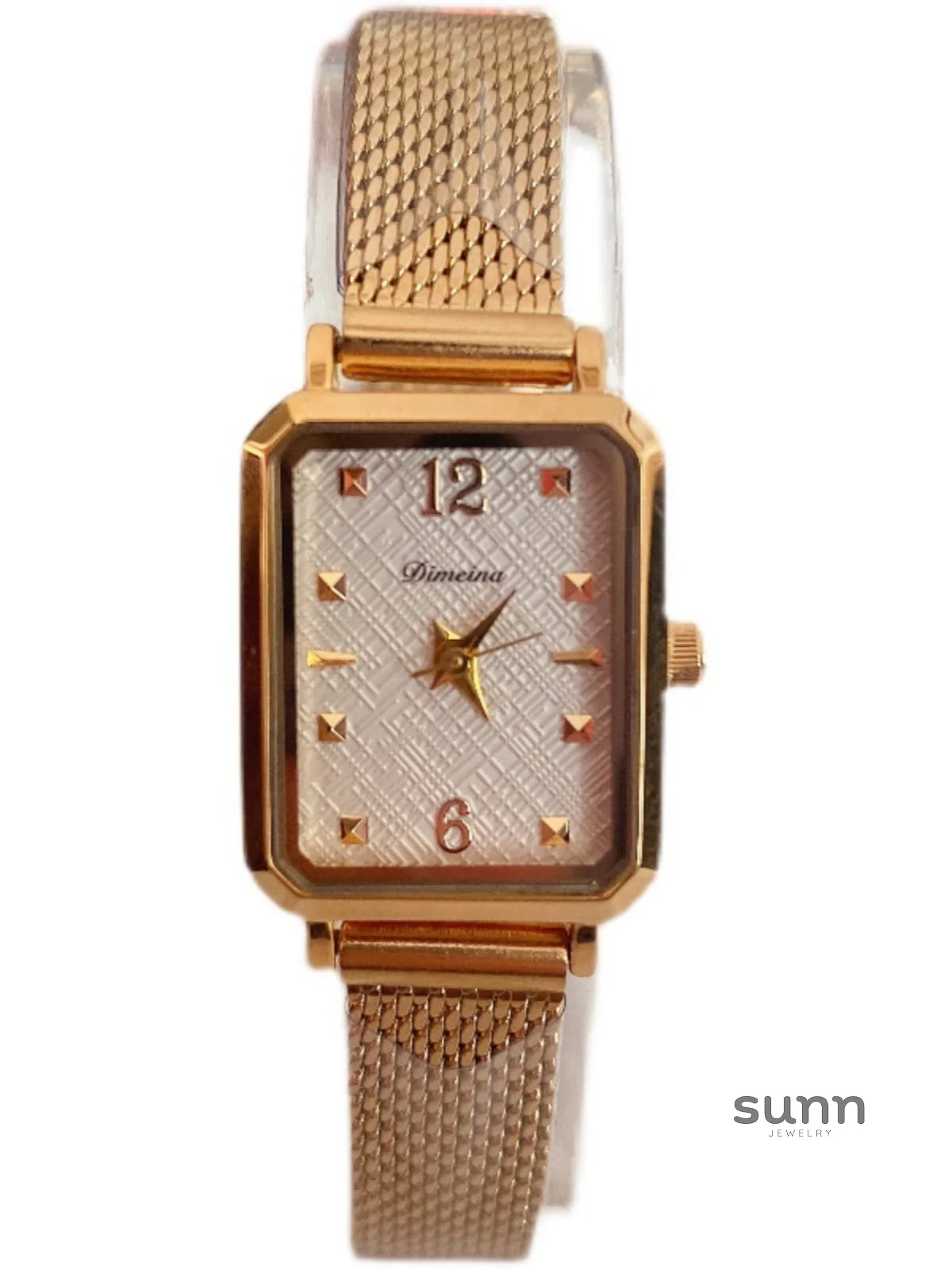 Destiny Vintage Square Gold Watch