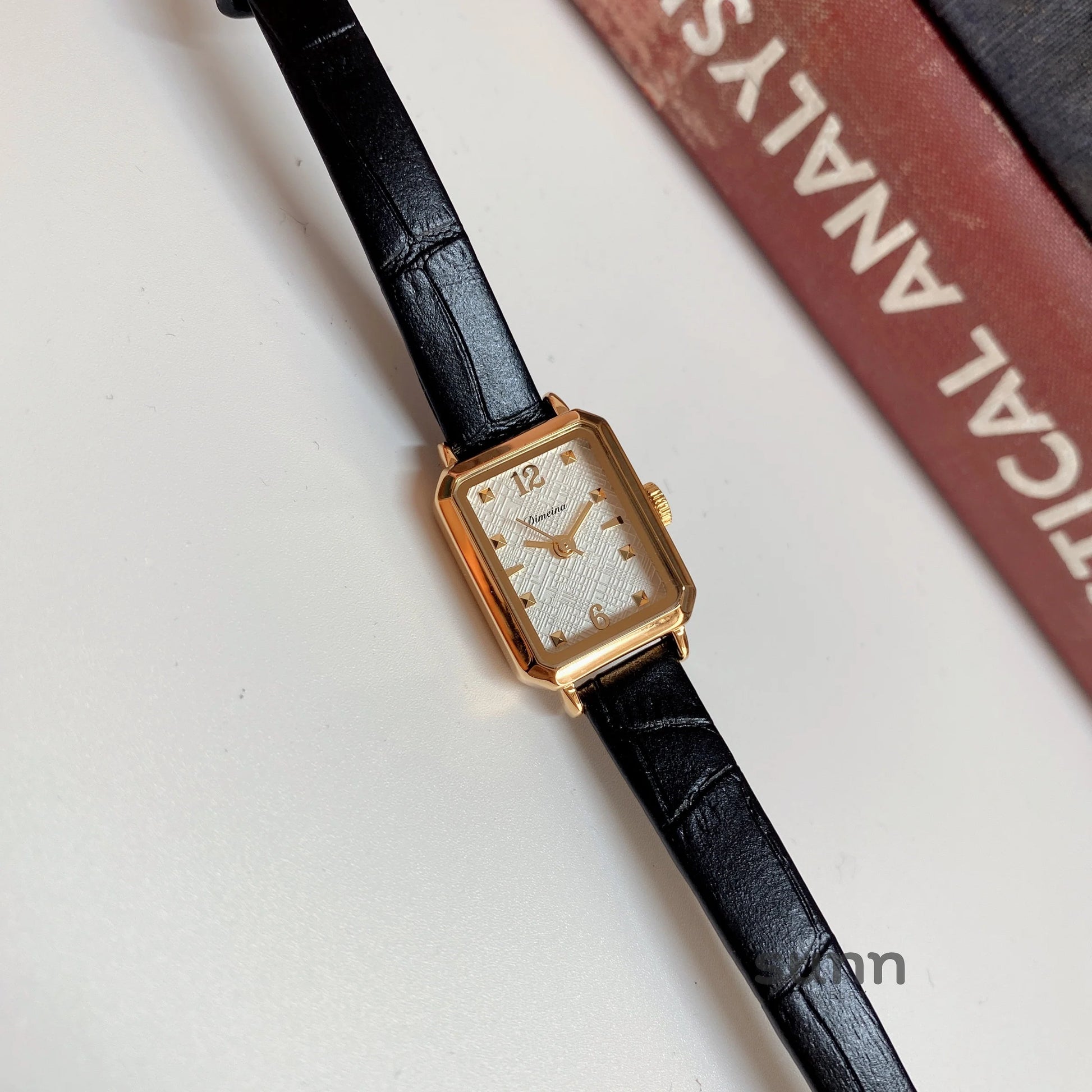 Destiny Vintage Square Gold Watch